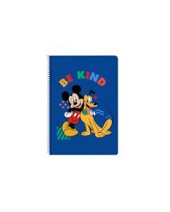 BLOC SAFTA ESPIRAL TAPA DURA MICKEY MOUSE TODAY FOLIO 80G 80H 4X4