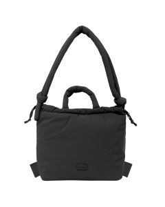 BOLSO MOCHILA SAFTA MOOS CAPSULA ACOLCHADO NEGRO 31X40CM