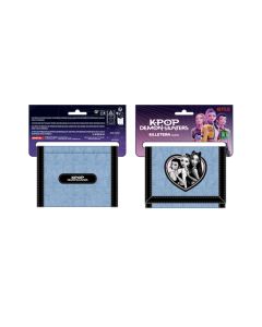 BILLETERA SAFTA K-POP DEMON HUNTERS HUNTR/X 9X12CM