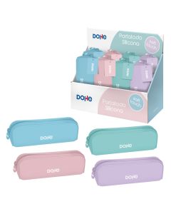 PORTATODO DOHE SILICONA SERENITY PASTEL SURTIDO 7X20CM