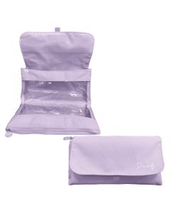 PORTATODO DOHE DOBLE SERENITY CON SOLAPA MORADO PASTEL 11X22CM