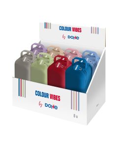 PORTATODO DOHE SILICONA DOBLE COLOUR VIBES SURTIDO 6X20CM