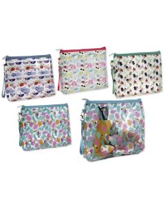 NECESER LAGART GOOD TIME TRANSPARENTE 25X30CM