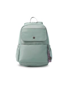BOLSO MOCHILA TOTTO COREANA VERDE ADAPTABLE A TROLLEY 40X29CM
