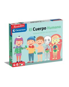 JUEGO CLEMENTONI APRENDO EL CUERPO HUMANO +4 AÑOS