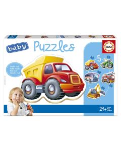 PUZZLE 2+5P EDUCA BABY VEHICULOS +12 MESES