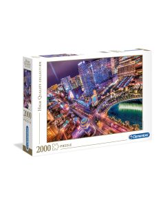 PUZZLE 2000P CLEMENTONI HIGH QUALITY LAS VEGAS +14 AÑOS