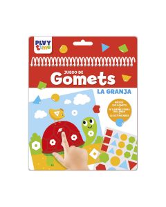 LIBRETA CREATIVA IMAGILAND PLAYTIME JUEGO DE GOMETS LA GRANJA +3 AÑOS