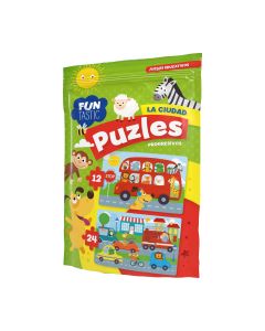 BOLSA PUZZLE IMAGILAND FUNTASTIC PROGRESIVO LA CIUDAD +2 AÑOS