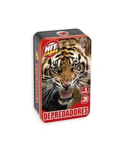 CARTAS IMAGILAND FUNTASTIC HIT CARDS CAJA METALICA DEPREDADORES +5 AÑOS