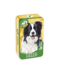 CARTAS IMAGILAND FUNTASTIC HIT CARDS CAJA METALICA PERROS +5 AÑOS