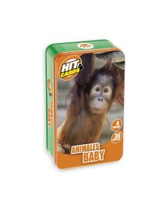 CARTAS IMAGILAND FUNTASTIC HIT CARDS CAJA METALICA ANIMALES BABY +5 AÑOS