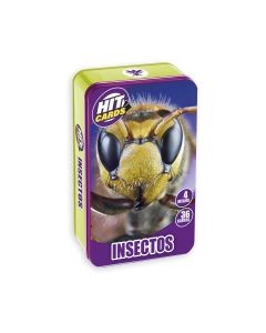 CARTAS IMAGILAND FUNTASTIC HIT CARDS CAJA METALICA INSECTOS +5 AÑOS