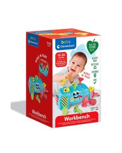 JUEGO CLEMENTONI BABY BANCO DE TRABAJO +10 MESES