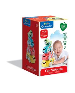 JUEGO CLEMENTONI BABY COCHES APILABLES 10-36 MESES