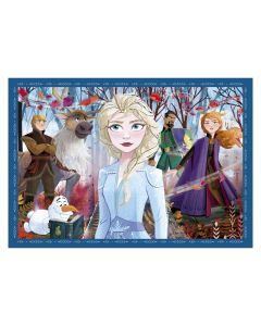 PUZZLE 12+16+20+24P CLEMENTONI 4 IN 1 FROZEN +3 AÑOS