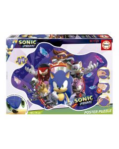 PUZZLE 250P EDUCA POSTER SONIC PRIME +8 AÑOS