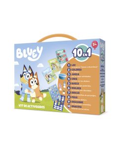 MALETIN JUEGO IMAGILAND PLAYTIME 10 EN 1 BLUEY +3 AÑOS