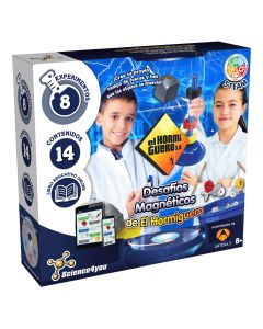 JUEGO SCIENCE4YOU EL HORMIGUERO DESAFIOS MAGNETICOS +8 AÑOS