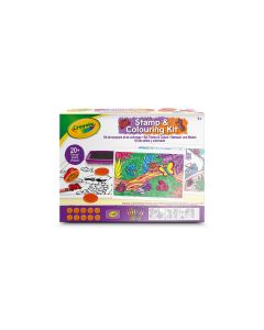 JUEGO CRAYOLA ESTAMPA Y COLOREA +5 AÑOS