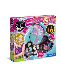 JUEGO CLEMENTONI CRAZY CHIC NECESER MAQUILLAJE SIRENA +6 AÑOS
