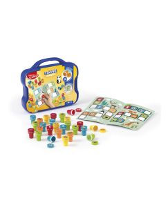 JUEGO MAPED CREATIV STAMPS ANIMALES MALETIN 26 SELLOS +3 AÑOS