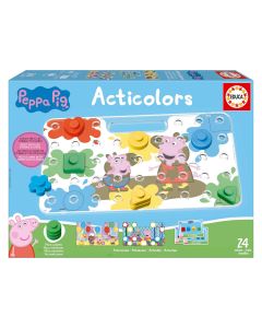 JUEGO EDUCA ACTICOLORS PEPPA PIG +24 MESES
