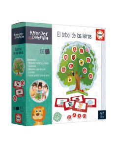 JUEGO EDUCA APRENDER ES DIVERTIDO EL ARBOL DE LAS LETRAS +3 AÑOS