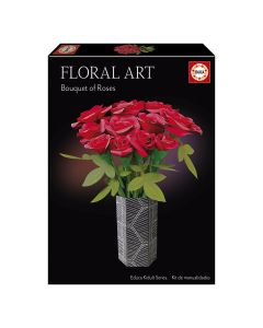 JUEGO EDUCA ARTE FLORAL RAMO ROSAS +14 AÑOS