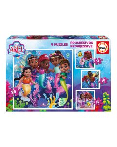 PUZZLE 12+16+20+25P EDUCA PROGRESIVO ARIEL +3 AÑOS