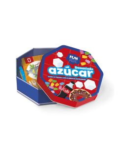 CARTAS IMAGILAND FUNTASTIC CAJA METALICA DEMASIADO AZUCAR +5 AÑOS