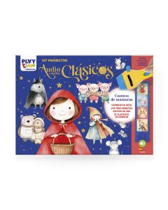 JUEGO IMAGILAND PLAYTIME KIT PROYECTOR AUDIOCUENTOS CLASICOS DE AVENTURAS +3 AÑOS