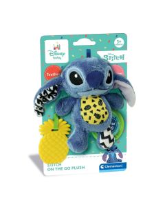 JUEGO CLEMENTONI BABY PELUCHE DE VIAJE STITCH +3 MESES