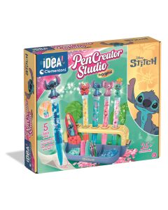 JUEGO CLEMENTONI IDEA LABORATORIO DE BOLIGRAFOS STITCH +6 AÑOS