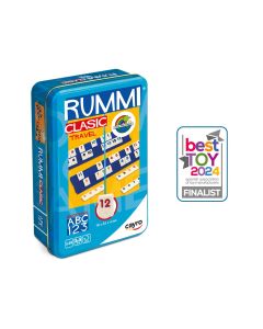 JUEGO CAYRO RUMMI CLASIC TRAVEL METAL BOX +8 AÑOS