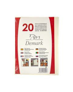 HOJAS ALBUM DEMARK ADHESIVAS 9620 PAQUETE 20UD