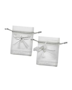 BOLSA ORGANZA POESSA COMUNION 322288 9'5X13