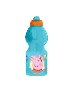 BOTELLA SAFTA PVC PEPPA PIG 400ML