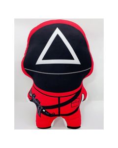 COLGANTE PELUCHE DAM EL CALAMAR TELA COJIN VIGILANTE TRIANGULO 13CM