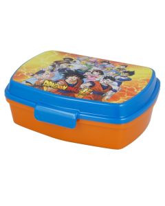FIAMBRERA KIDS PLASTICO RECTANGULAR DRAGON BALL 14X17CM