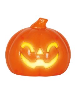 CALABAZA GUIRCA HALLOWEEN CON LUZ 10CM