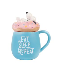 TAZA ERIK 3D SNOOPY ROSQUILLA