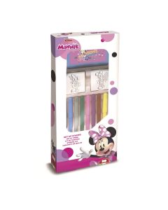 SET REGALO MULTIPRINT 2 SELLOS + 9 ROTULADORES MINNIE +3 AÑOS