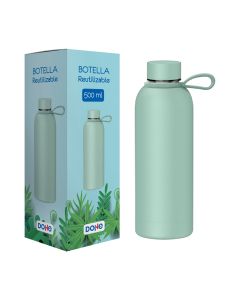 BOTELLA DOHE TERMICA REUTILIZABLE 500ML VERDE