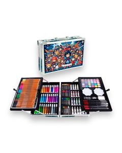 SET DIBUJO ALEX BOG LITTLE ART STUDIO ALUMINIO 145 PIEZAS MANGA