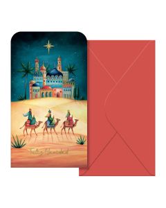 BILLETERO DOHE NAVIDAD ORIENTE 16X9CM