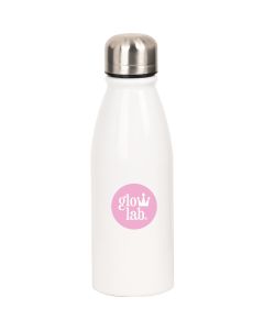 BOTELLA SAFTA METALICA GLOWLAB AMAZING 500ML