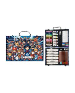 SET DIBUJO ALEX BOG LITTLE ART STUDIO 53 PIEZAS MANGA DESIGN