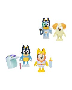 MUÑECO FAMOSA FIGURA BLUEY +3 AÑOS PACK 2UD
