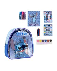 SET PAPELERIA A.CERDA MOCHILA 20 PIEZAS STITCH 22X20CM